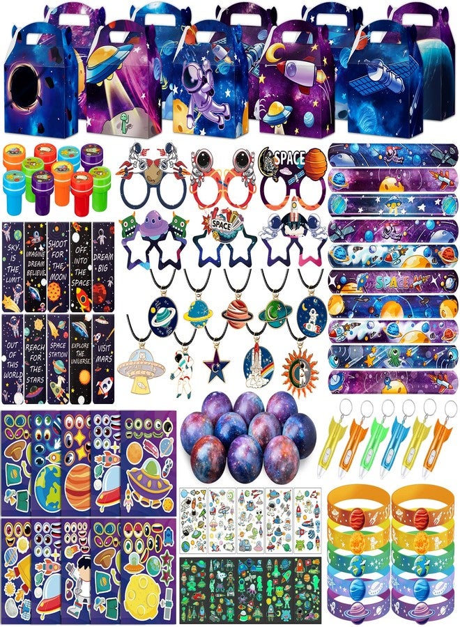 DMIGHT Space Party Favors, Outer Space Themed Birthday Decorations, Astronaut Gift Box for Kids (Space) - Image 1